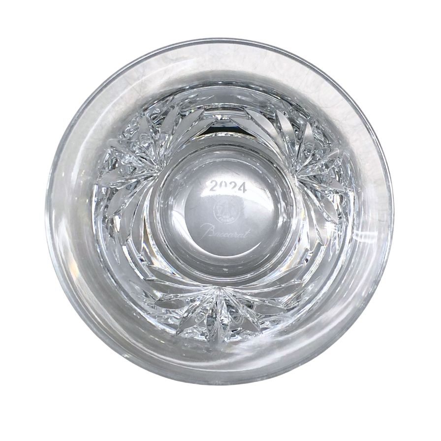 バカラ ロックグラス ルテシア 2024年 イヤータンブラー ユニセックス Baccarat【AFI22】【中古】