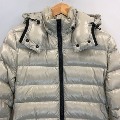 中古■モンクレール ダウンジャケット モカ レディース サイズ0 ホワイト MONCLER MOKA GIUBBOTTO 【AFA13】