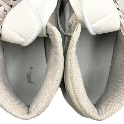 ナイキ ハイカット スニーカー エアジョーダン 1  AIR JORDAN 1 Mid Linen 554724-082 メンズ グレー サイズ 27.5cm NIKE 約27.5cm【AFC5】