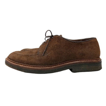 オールデン D8628 レザーシューズ Uチップ スエード メンズ サイズ８ ブラウン ALDEN ビジネスシューズ 約26.0cm【LA】【中古】