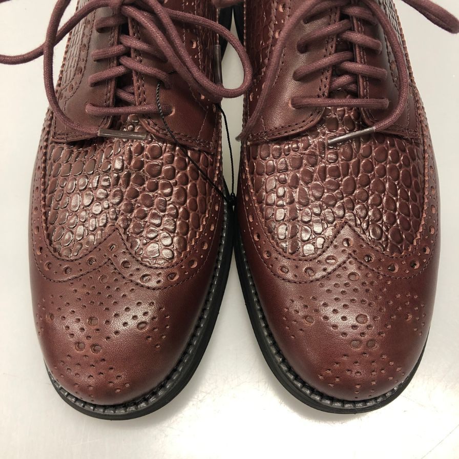コールハーン レザーシューズ レザーシューズ オリジナルグランド ロングウィングオックスフォード ザイズ7 ブラウン メンズ COLE HAAN 約25.5cm【AFC3】