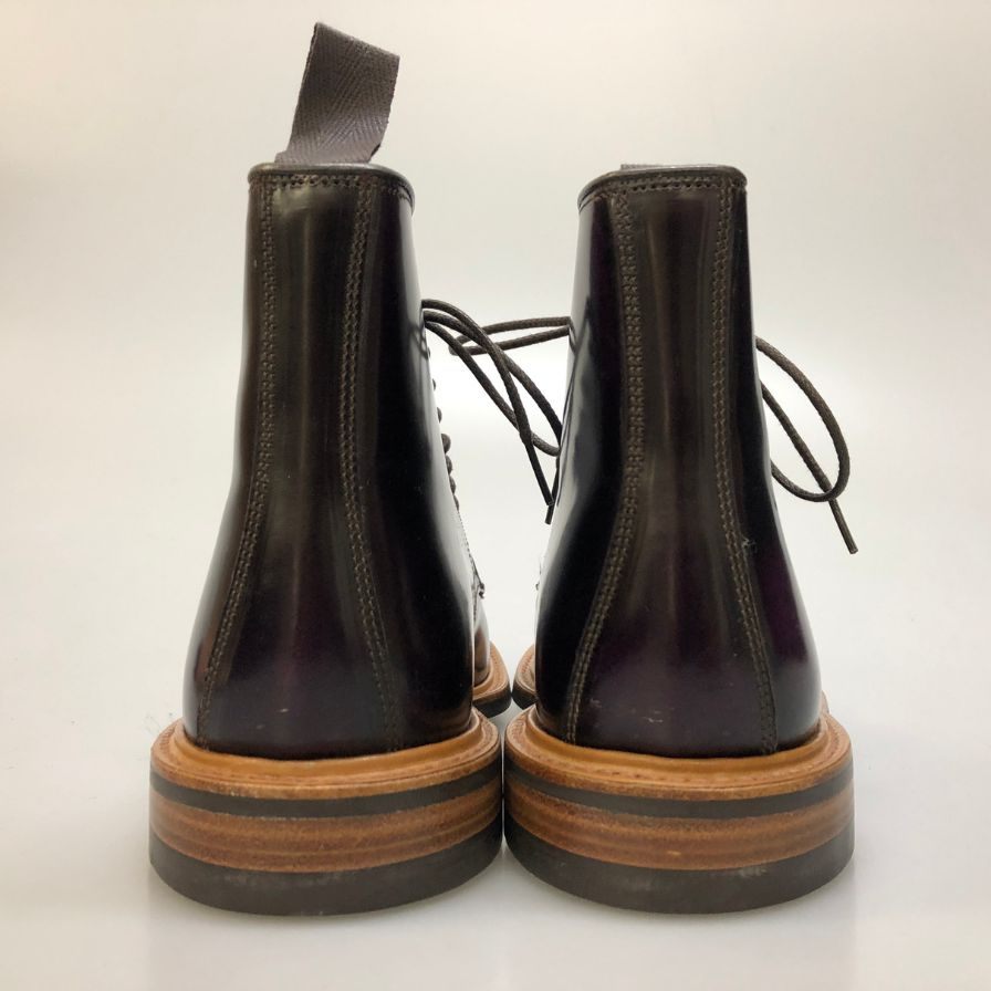 トリッカーズ ブーツ マウズリー 945481 8123/1 パープル 7ハーフ-5 Tricker’ｓ ブーツ 約26.5cm【LA】【中古】