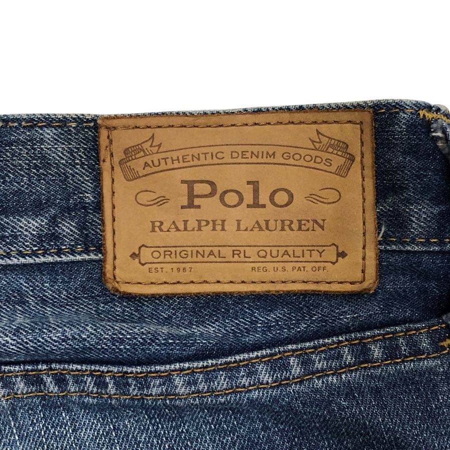 ポロ ラルフローレン パッチデニム 710738731001 メンズ W36L32 インディゴ POLO RALPH LAUREN 【AFB36】
