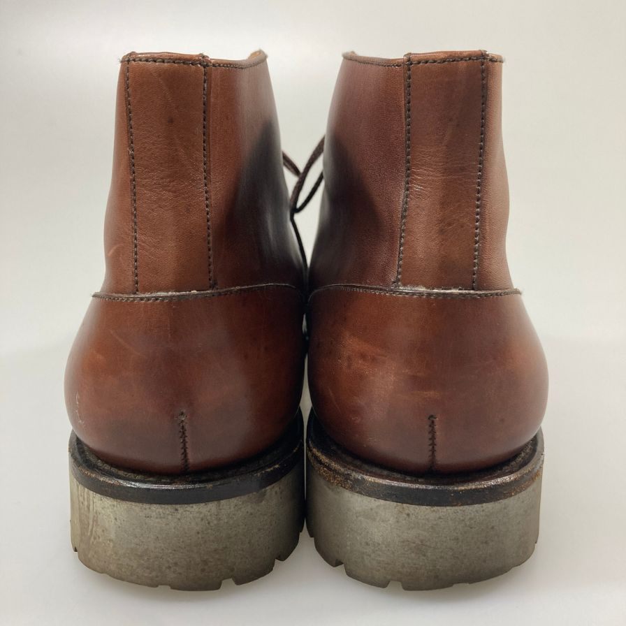ジェイエムウエストン ブーツ 741-38 カーフ レザー 旧ロゴ ブラウン メンズ サイズ8D J.M.Weston ブーツ 約27.0cm【LA】【中古】