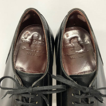 ユニオンインペリアル レザーシューズ Uチップ 日本製 メンズ サイズ8 ブラック UNIONIMPERIAL 約26.5cm【AFC29】