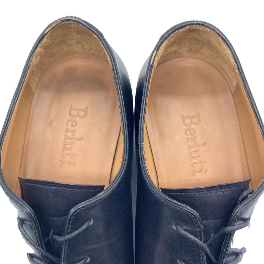 ベルルッティ ALESSANDRO  レザーシューズ  メンズ サイズ8.5 ブラック Berluti 約27.0cm【AFC40】