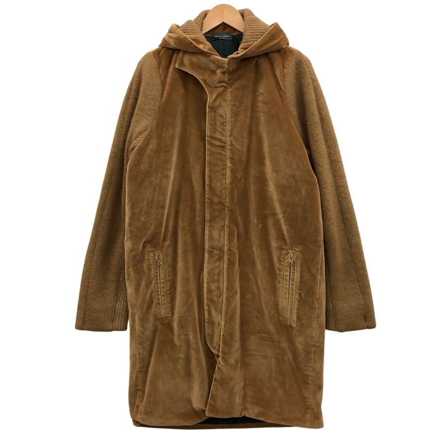 美品◇ロベルト コリーナ ジャケットパーカー ニット コットン