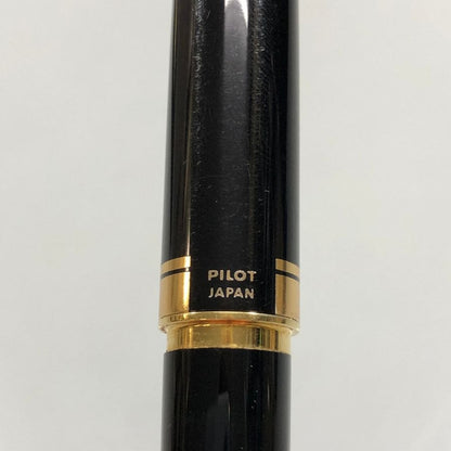 パイロット 万年筆 キャップ式 ペン先 14K 585 ブラック&ゴールド  PILOT【AFI14】