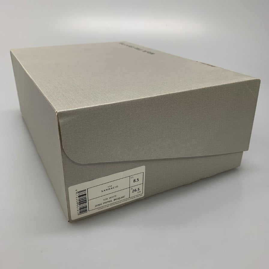 サンガッチョ にゅ〜ず SG8 バスキア スニーカー 26.5cm ホワイト via SANGACIO 約26.5cm【AFD9】