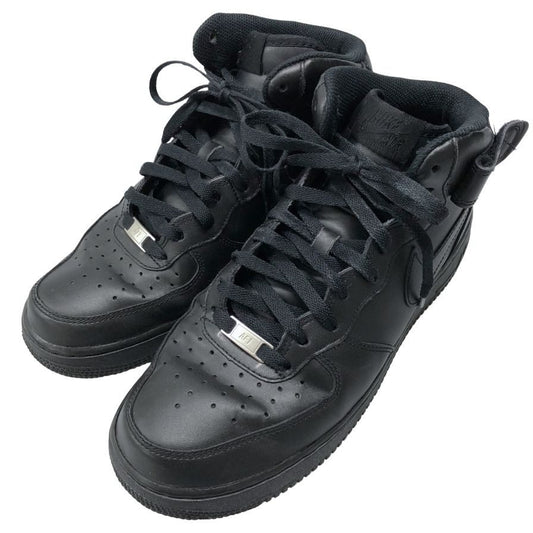 ナイキ スニーカー エアフォース 1 ミッド 07 315123-001 メンズ サイズ27cm ブラック NIKE 約27.0cm【AFC4】