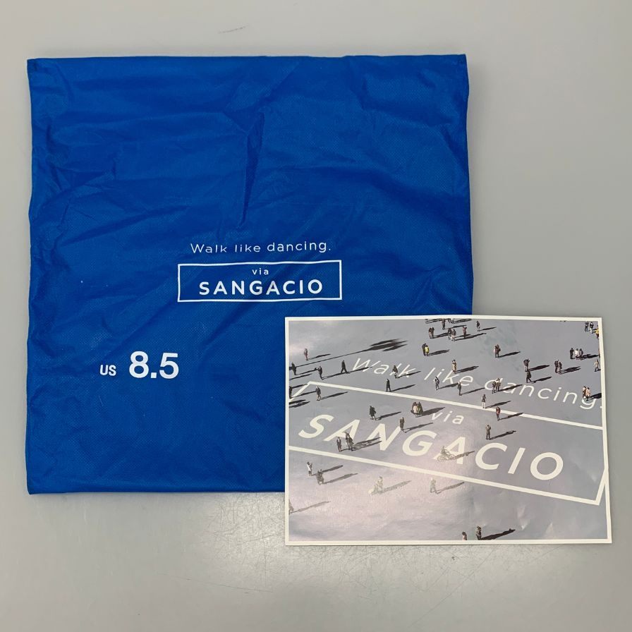 サンガッチョ にゅ〜ず SG8 バスキア スニーカー 26.5cm ホワイト via SANGACIO 約26.5cm【AFD9】