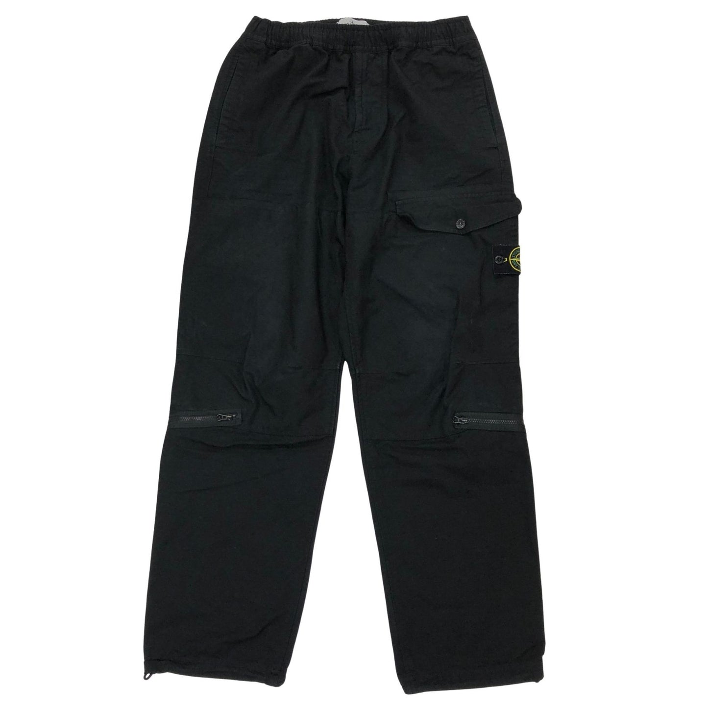 ストーンアイランド リップストップカーゴパンツ ブラック メンズ サイズ30 Stone Island 【AFB34】