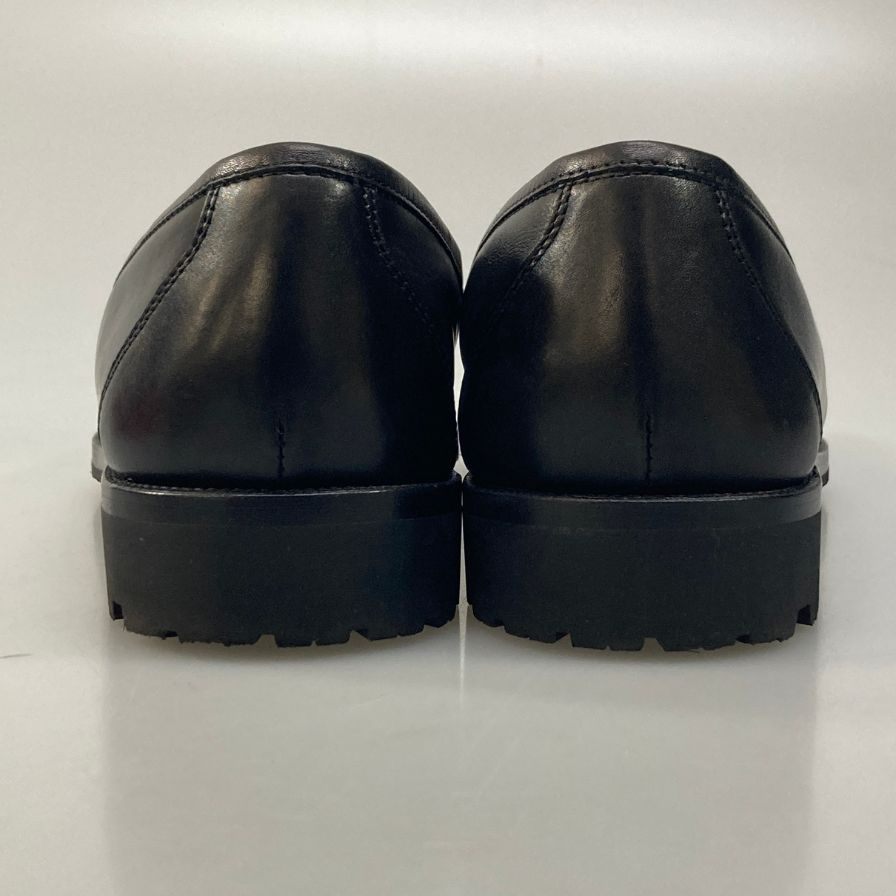サルバトーレ フェラガモ ローファー ビットローファー ガンチーニ ブラック メンズ サイズ7 Salvatore Ferragamo 約25.0cm【AFC43】