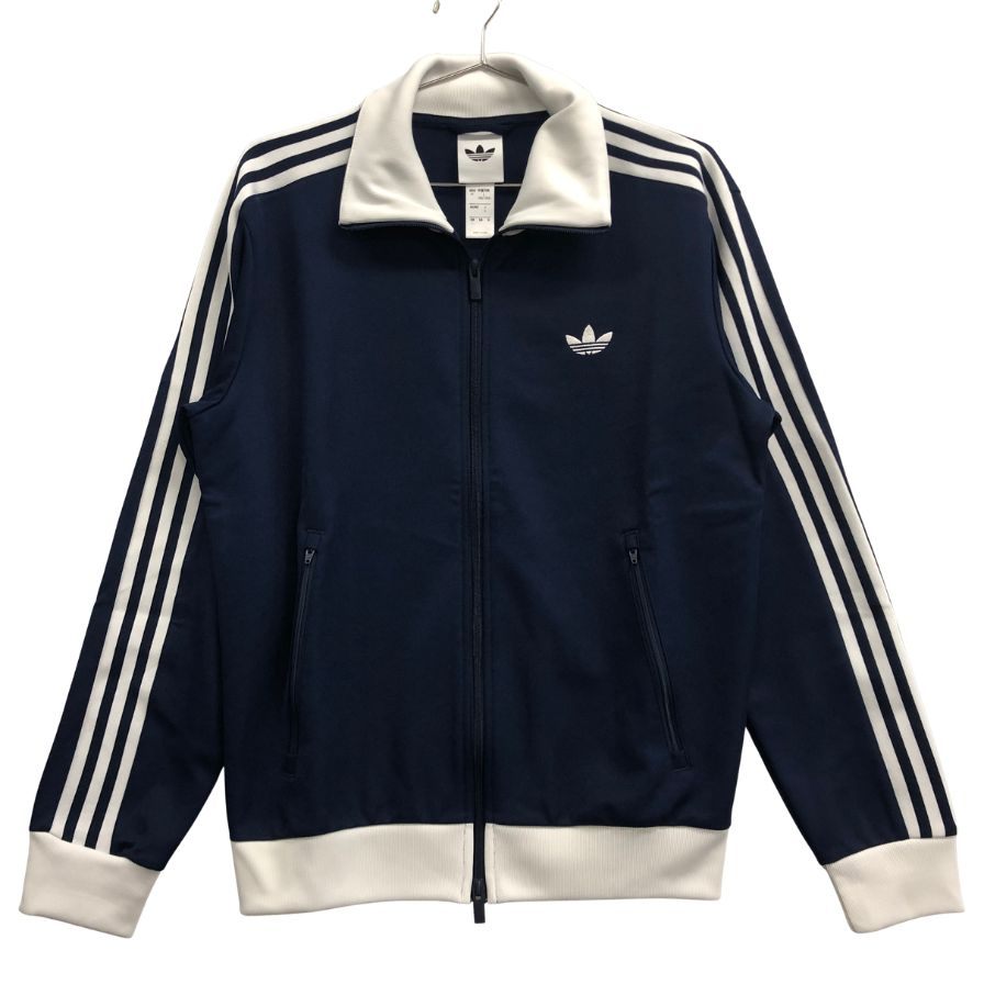 極美品◆アディダス ジャケット クラシック トラックトップ ネイビー ユニセックス サイズXL ADIDAS 【AFB4】