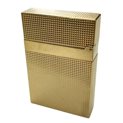 ST デュポン ライター ライン2 スモール マイクロダイヤモンドヘッド ゴールド ユニセックス  S.T.Dupont【AFI17】【中古】