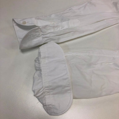 中古◆ミナミシャツ オーダー シャツ バンドカラー メンズ サイズ不明 ホワイト MINAMI SHIRTS BESPOKE 【AFB5】