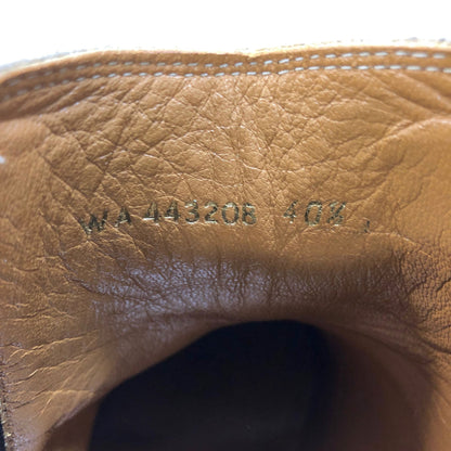 サンローラン パリ サイドゴアブーツ スエード ベージュ サイズUK40.5 SAINT LAURENT  PARIS 約26.5cm【AFC3】