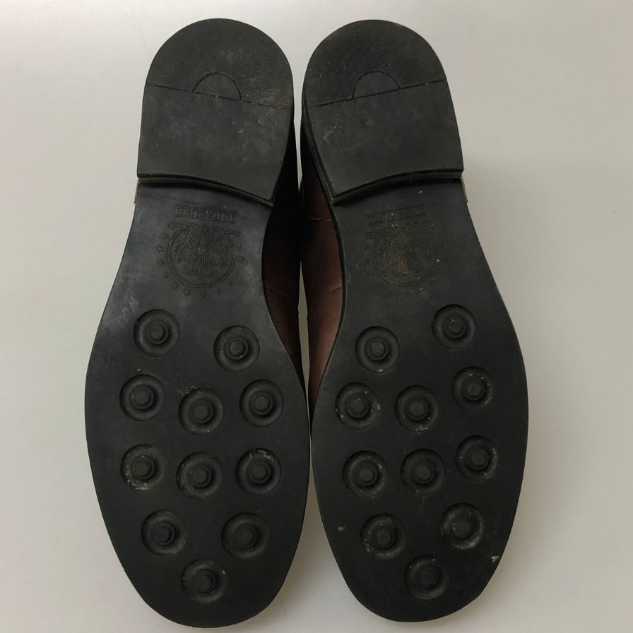 メルローズ レザーブーツ  プレーントゥ  M01 ブラウン メンズ サイズ42 MEN'S MELROSE 約26.5cm【AFC41-2】