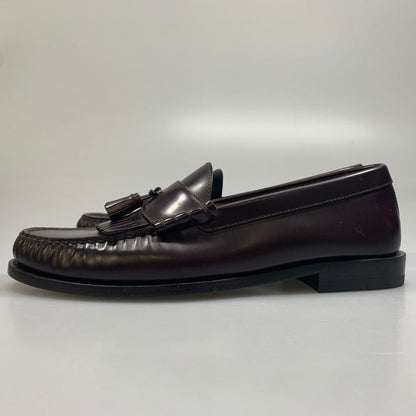 セリーヌ ローファー タッセル バーガンディ メンズ サイズ42 CELINE 約27.0cm【AFC36】