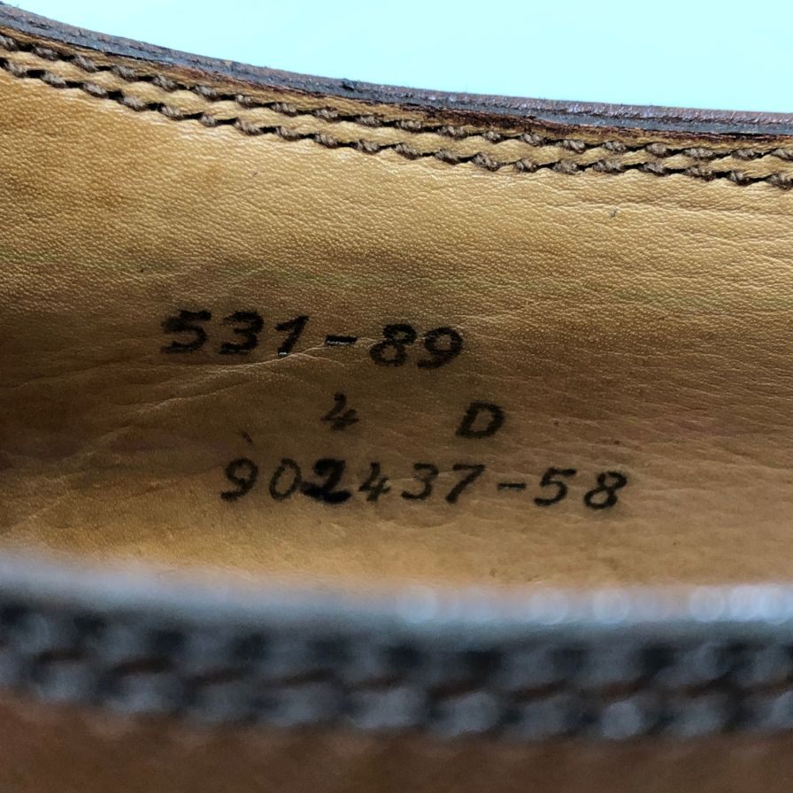 ジェイエムウエストン シングルモンク  レディース  タンブラウン  サイズ 3D J.M. Weston ビジネスシューズ 約22.0cm【LA】【中古】