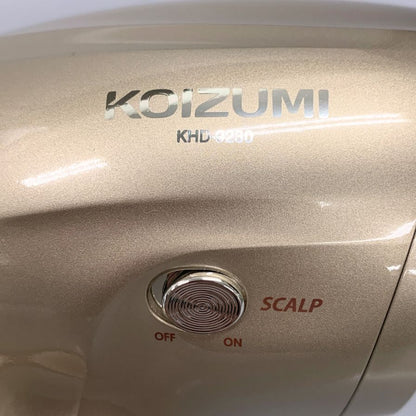 コイズミ ヘアドライヤー ツインマイナスイオン 2023年製 ゴールド KHD-9230 KOIZUMI【AFB55】【中古】