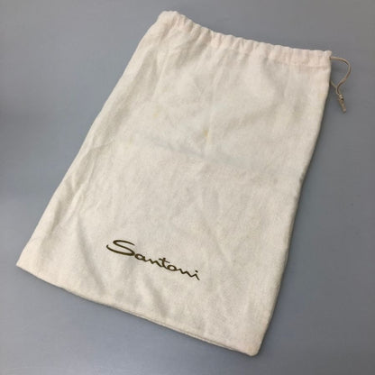 サントーニ サイドゴアブーツ スエード メンズ ベージュ サイズUK8 Santoni 約27.0cm【AFC29】