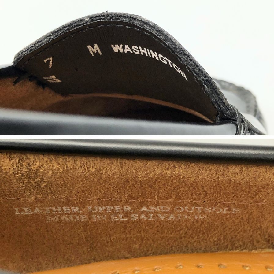 ジーエイチバス タッセルローファー  レディース ブラック サイズUS7 G.H.BASS ローファー 約24.5cm【LA】【中古】