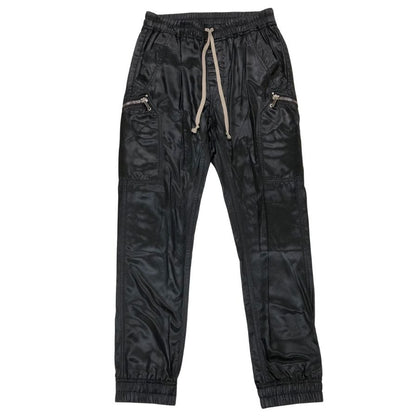 リックオウエンス 20FW ジョガーパンツ レザー ブラック レディース サイズ40 RP20F2306-QLX Rick Owens 【AFB34】