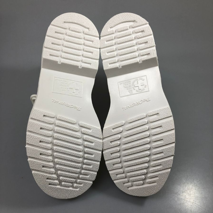 MM6×ドクターマーチン 1460 8ホールブーツ ホワイト サイズ24㎝ Maison Margiela Dr.martens 約24.0cm【AFD15】