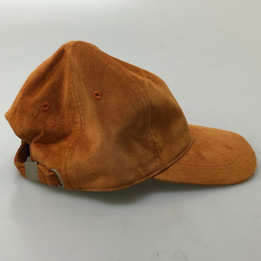アーテクルール キャップ 豚革 スエード レザー 本革 ピッグスキン ブラウン At.COULEUR【AFI21】【中古】