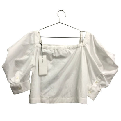 新品同様◆サカイ 25SS プルオーバーシャツ Cotton Poplin Pullover ホワイト レディース サイズ1 25ｰ07745 Sacai 【AFB19】