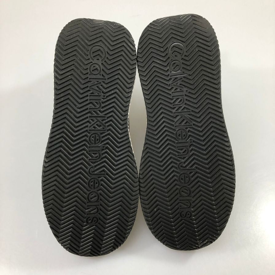 カルバンクライン ジーンズ ハイカットスニーカー ジップ メリーナ ブラック レディース サイズ5.5M Calvin Klein Jeans 約22.5cm【AFC43】