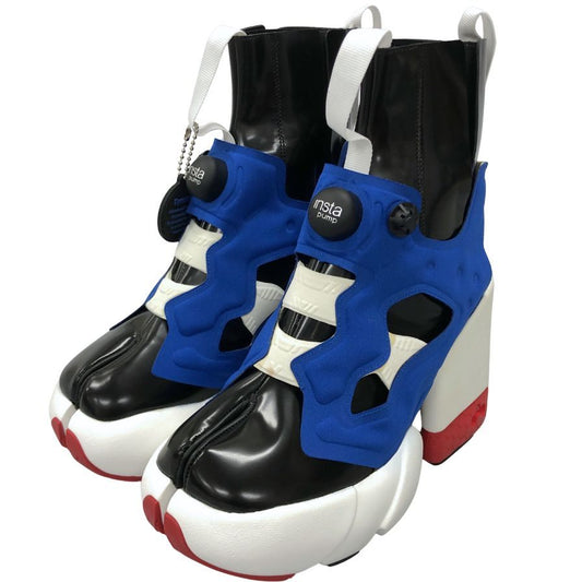 メゾンマルジェラ リーボック スニーカー Tabi Instapump Fury Hi S34WU0023 ブルー系 レディース サイズ35 Maison Margiela Reebok 約21.5cm【AFA3】