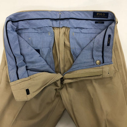 ポロ ラルフローレン チノパン スリムフィット コットン メンズ ベージュ サイズ30/32 POLO RALPH LAUREN 【AFB19】