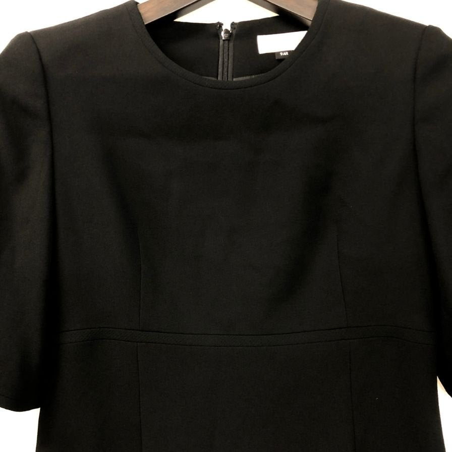 美品◆クロエ フォーマル ワンピース 半袖 ブラック レディース サイズ9AR Chloe FORMAL 【AFB3】