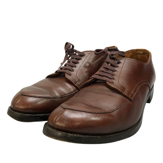 オールデン レザーシューズ Vチップ 549 旧ロゴ カーフ メンズ サイズUS6 ブラウン ALDEN ビジネスシューズ 約24.0cm【LA】【中古】