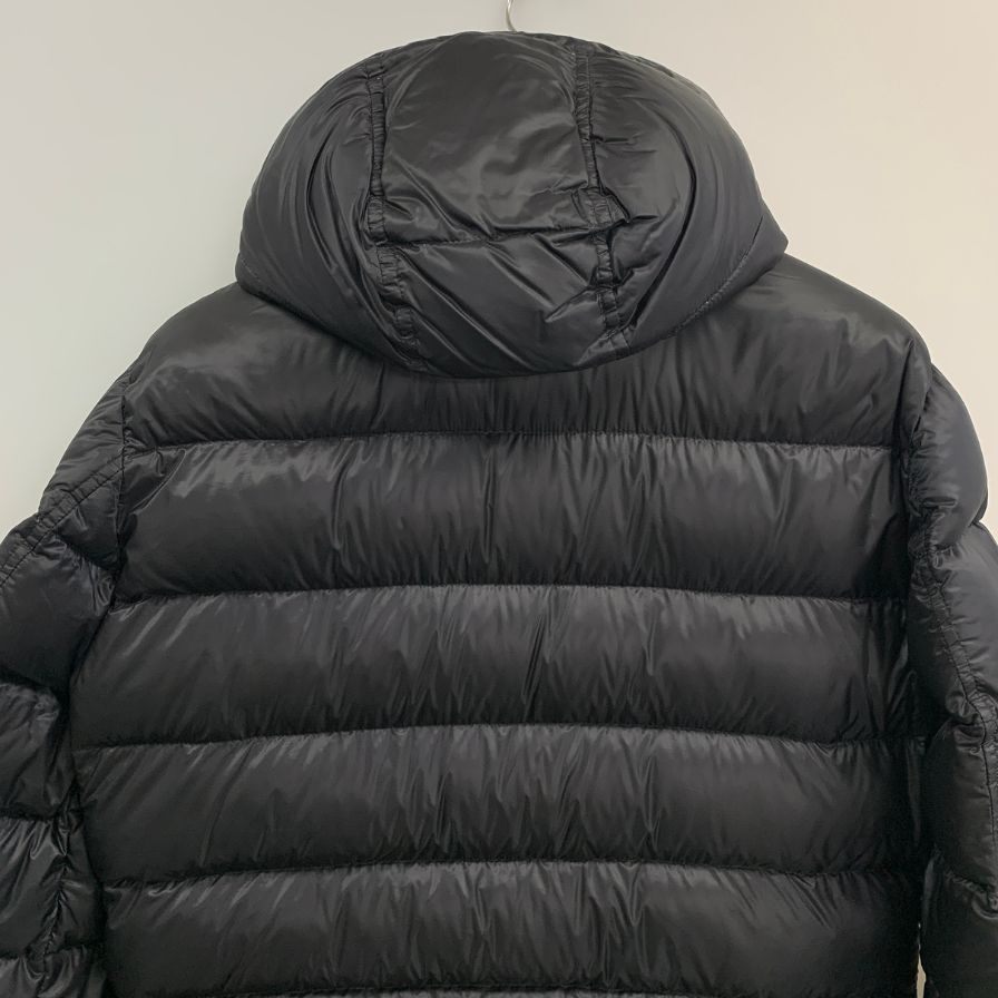 美品◆ヘルノ ダウンジャケット フーデッド PI0029U--12051-9300 メンズ ブラック サイズ48 HERNO 【AFA18】