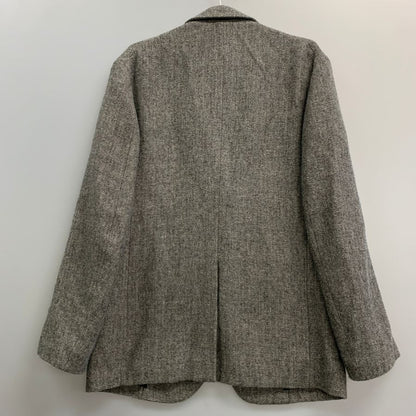 美品◆シンヤオフィシャル ウール テーラード ジャケット グレー メンズ サイズ3 SHINYA OFIFCIAL 【AFB35】