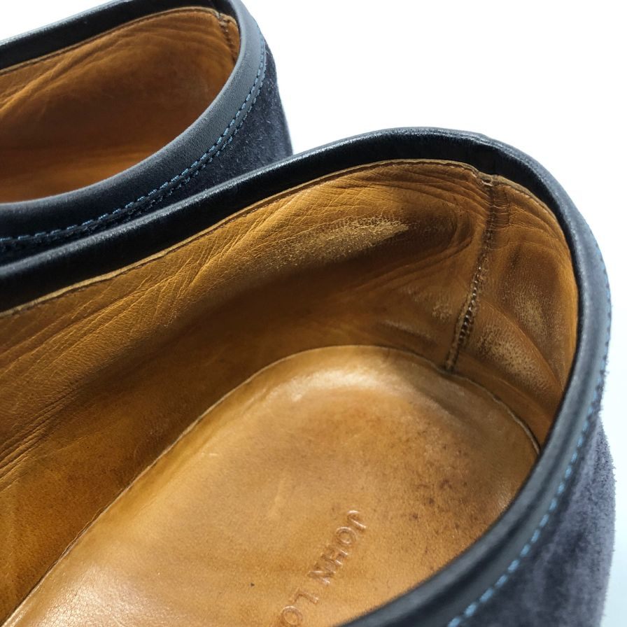 ジョンロブ スニーカー 9ハーフ ブラック系 JOHN LOBB 約28.0cm【AFC41-2】