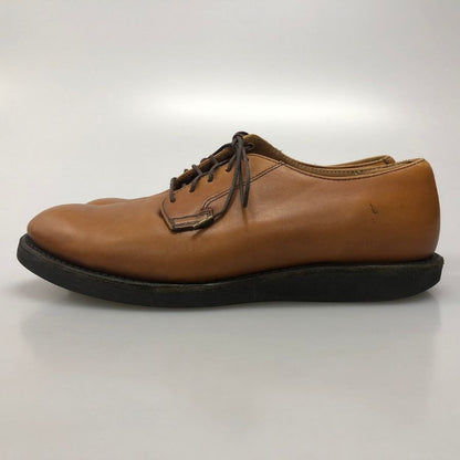 レッド ウィング レザーシューズ 9108 ポストマン オックスフォード プレーントゥ メンズ ブラウン サイズ8.5D REDWING 約26.5cm【AFD6】