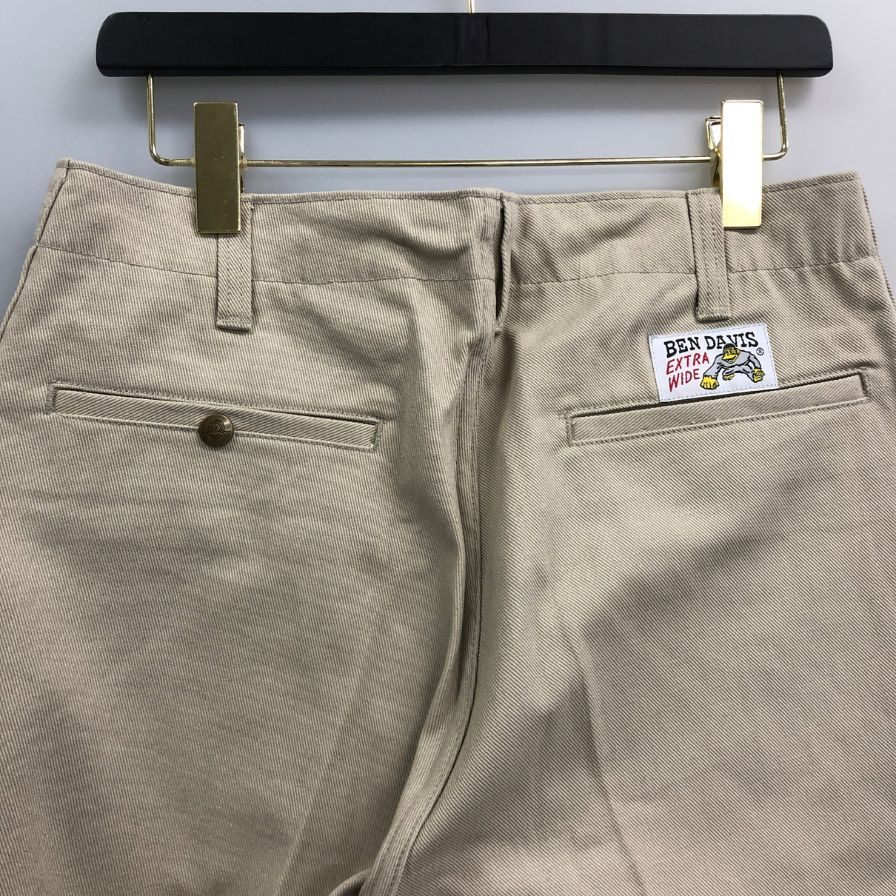 ベンデイビス エクストラワイド ワークパンツ ベージュ サイズL BEN DAVIS 【AFB44】