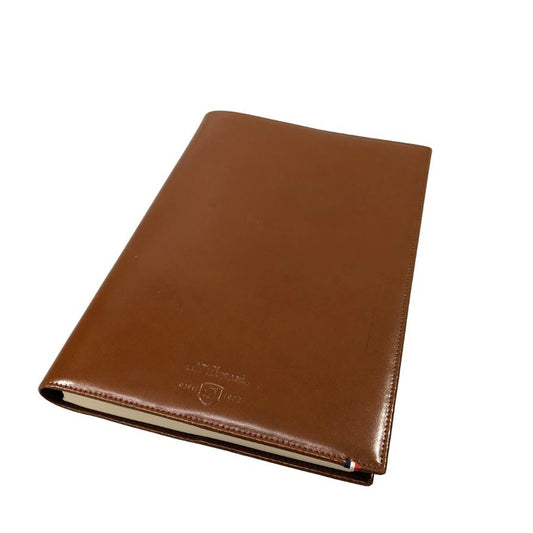 デュポン ノート ノートカバー レザー ブラウン系 S.T.Dupont【AFI22】【中古】