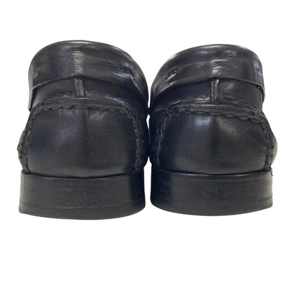 カーシュー タッセルローファー カーフ ブラック サイズ6.5 CAR SHOE 約25.5cm【AFC53】