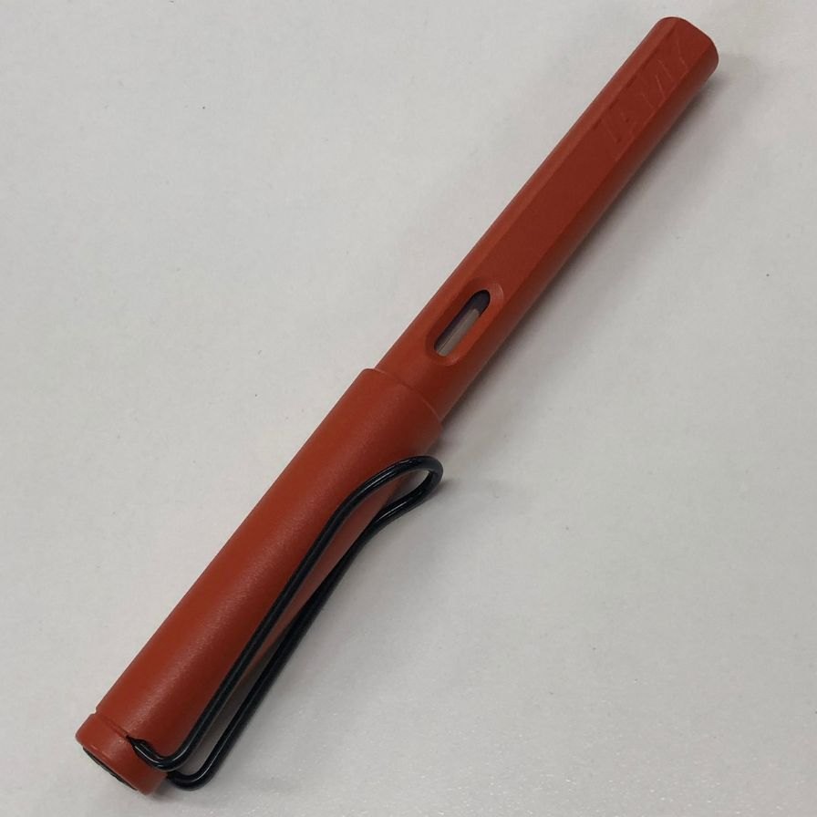 ラミー 万年筆 サファリ 2021年限定色 オレンジ M LAMY【AFI19】