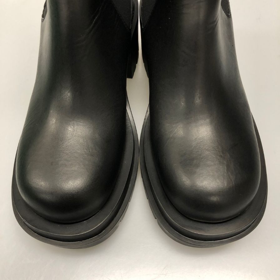 ボッテガヴェネタ ブーツ アンクルブーツ サイドゴア ブラック サイズ34.5 レディース BOTTEGA VENETA 約22.0cm【AFD6】