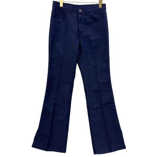 リーバイス フレアパンツ スタープレスト ブーツカット スリット 黒金タブ ネイビー W31 L31 LEVI’S 【AFB15】