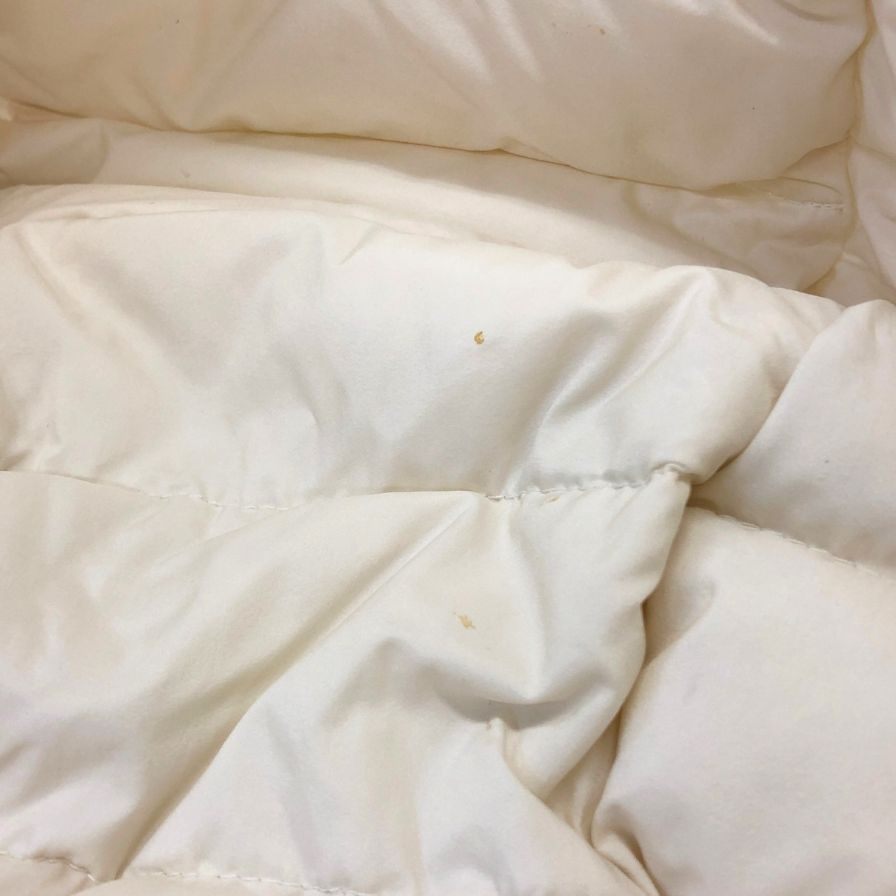 美品◆ヘルノ ロングダウンベスト DONNA ナイロン レディース ホワイト サイズ44 HERNO 【AFA15】