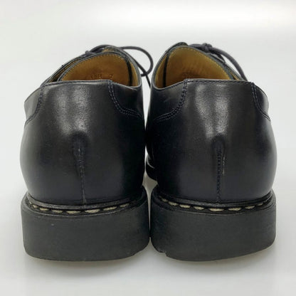 パラブーツ レザーシューズ シャンボード Uチップ カーフ ブラック メンズ サイズUK7 Paraboot CHAMBORD ビジネスシューズ 約25.5cm【LA】【中古】