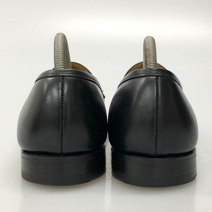 クロケット＆ジョーンズ ローファー ボストンサイズ7E ブラック Crockett&Jones ローファー 約25.5cm【LA】【中古】