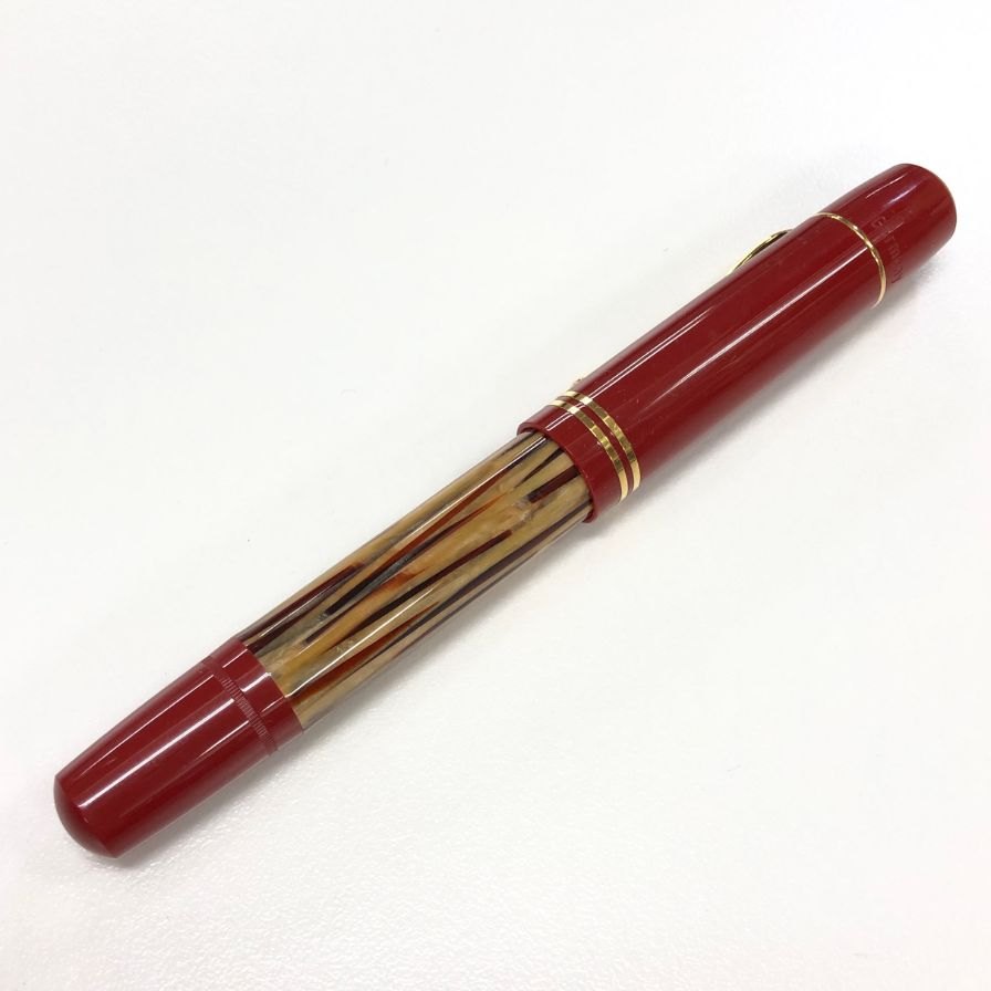 ペリカン 万年筆 M101N 585 14 K トータスシェルレッド Pelikan【AFI13】